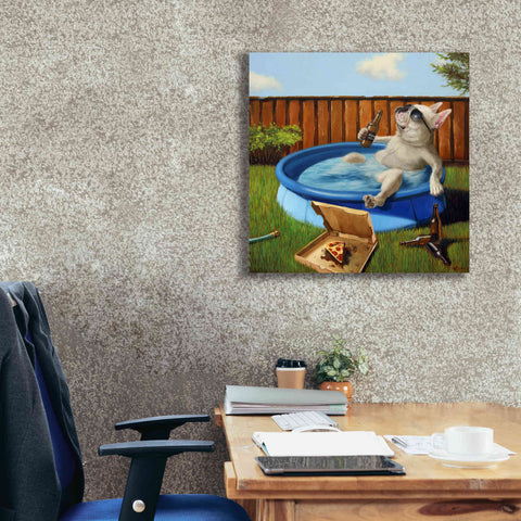 Image of 'When Human Is Away' by Lucia Heffernan, Canvas Wall Art,26x26