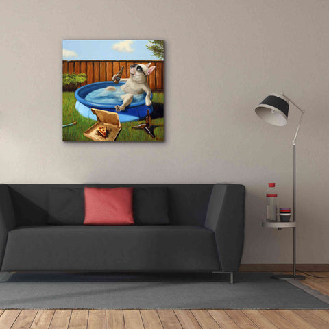 Image of 'When Human Is Away' by Lucia Heffernan, Canvas Wall Art,37x37