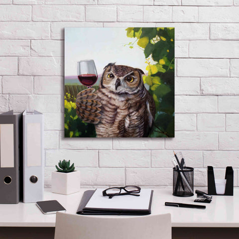 Image of 'The Connoisseur' by Lucia Heffernan, Canvas Wall Art,18x18