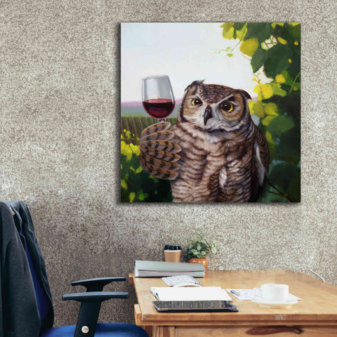 Image of 'The Connoisseur' by Lucia Heffernan, Canvas Wall Art,37x37