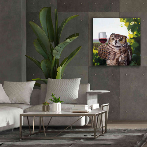 Image of 'The Connoisseur' by Lucia Heffernan, Canvas Wall Art,37x37