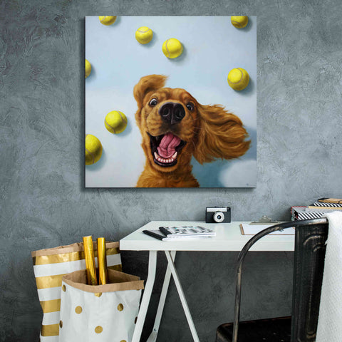 Image of 'Ball Boy' by Lucia Heffernan, Canvas Wall Art,26x26