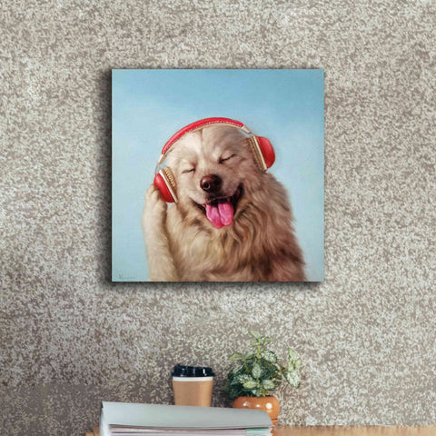Image of 'Woof Jam' by Lucia Heffernan, Canvas Wall Art,18x18
