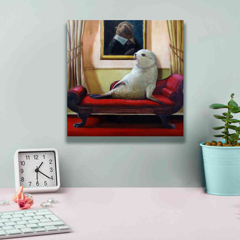 Image of 'Trophy Wife' by Lucia Heffernan, Canvas Wall Art,12x12