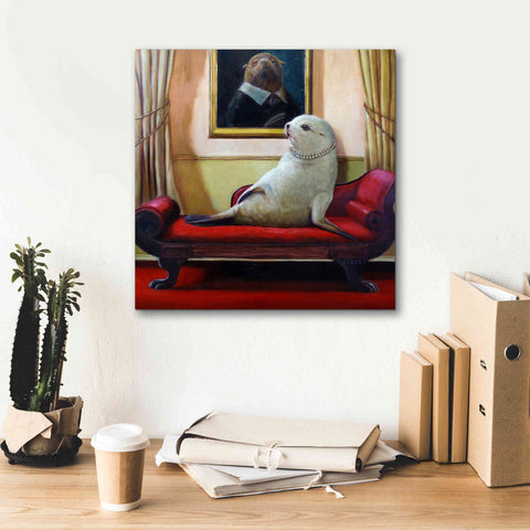 Image of 'Trophy Wife' by Lucia Heffernan, Canvas Wall Art,18x18