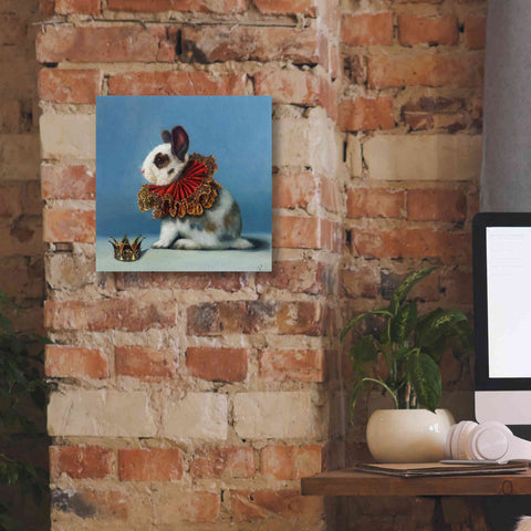 Image of 'Queen of Hearts' by Lucia Heffernan, Canvas Wall Art,12x12