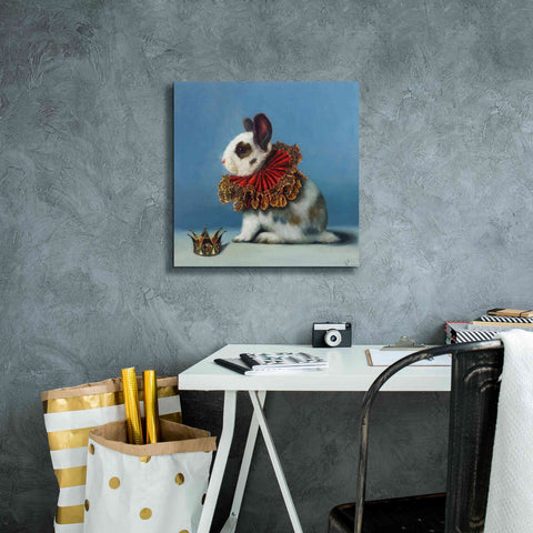 Image of 'Queen of Hearts' by Lucia Heffernan, Canvas Wall Art,18x18