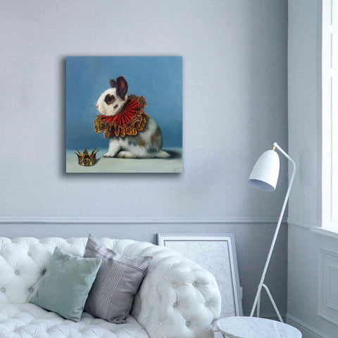 Image of 'Queen of Hearts' by Lucia Heffernan, Canvas Wall Art,37x37