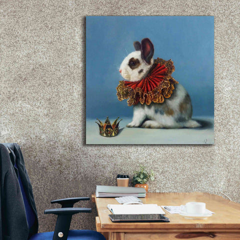 Image of 'Queen of Hearts' by Lucia Heffernan, Canvas Wall Art,37x37