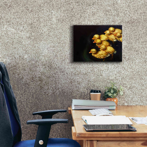 Image of 'Crossing' by Lucia Heffernan, Canvas Wall Art,16x12