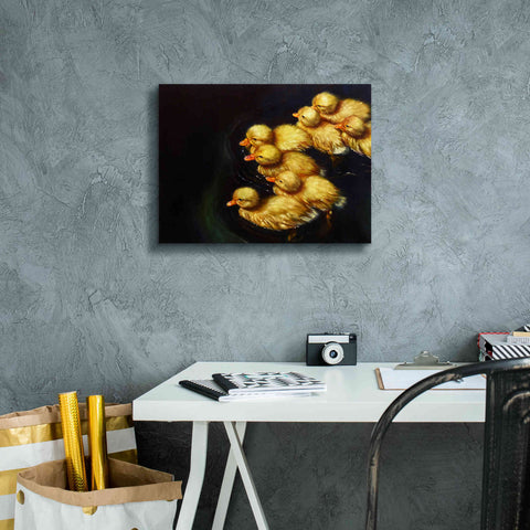 Image of 'Crossing' by Lucia Heffernan, Canvas Wall Art,16x12