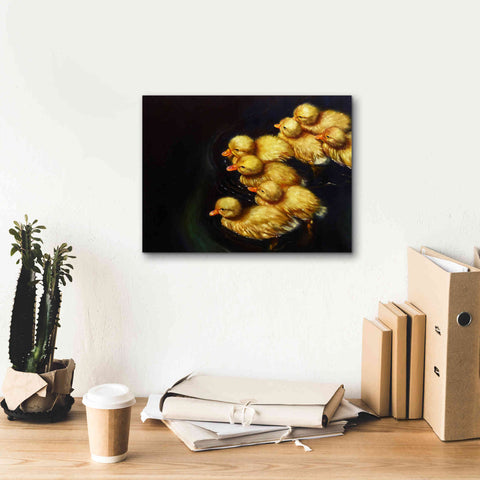 Image of 'Crossing' by Lucia Heffernan, Canvas Wall Art,16x12