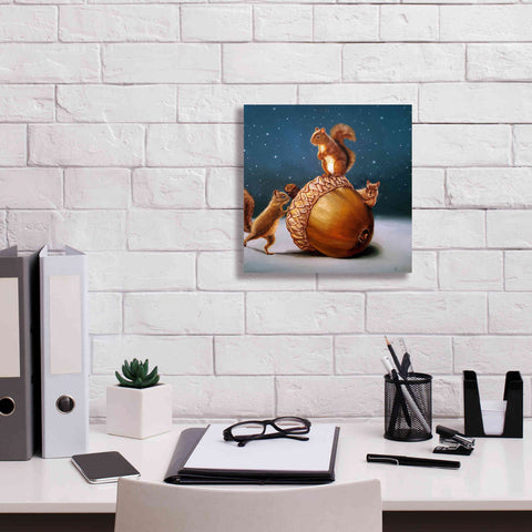 Image of 'The Big Find' by Lucia Heffernan, Canvas Wall Art,12x12