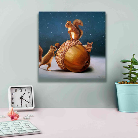 Image of 'The Big Find' by Lucia Heffernan, Canvas Wall Art,12x12