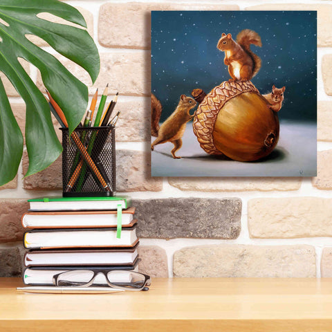 Image of 'The Big Find' by Lucia Heffernan, Canvas Wall Art,12x12