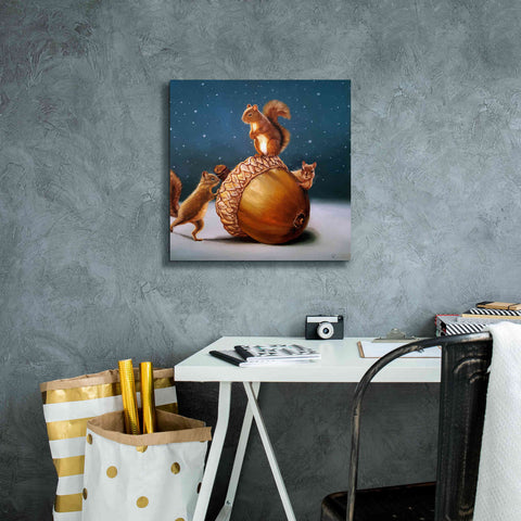 Image of 'The Big Find' by Lucia Heffernan, Canvas Wall Art,18x18