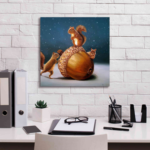 Image of 'The Big Find' by Lucia Heffernan, Canvas Wall Art,18x18