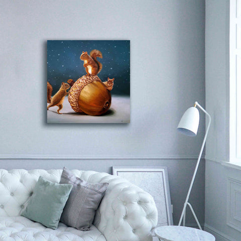 Image of 'The Big Find' by Lucia Heffernan, Canvas Wall Art,37x37