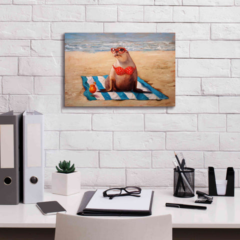 Image of 'Beached' by Lucia Heffernan, Canvas Wall Art,18x12