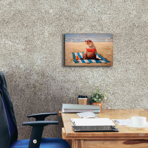 Image of 'Beached' by Lucia Heffernan, Canvas Wall Art,18x12