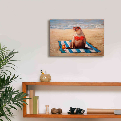 Image of 'Beached' by Lucia Heffernan, Canvas Wall Art,18x12