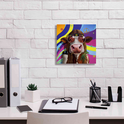 Image of 'Grass Fed' by Lucia Heffernan, Canvas Wall Art,12x12