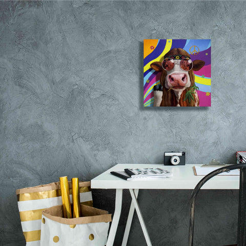 Image of 'Grass Fed' by Lucia Heffernan, Canvas Wall Art,12x12