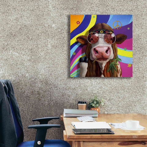 Image of 'Grass Fed' by Lucia Heffernan, Canvas Wall Art,26x26