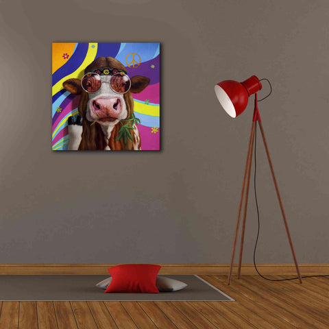 Image of 'Grass Fed' by Lucia Heffernan, Canvas Wall Art,26x26