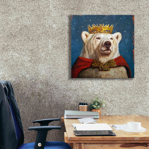 Image of 'Snow King' by Lucia Heffernan, Canvas Wall Art,26x26