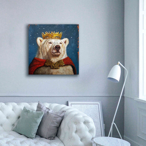 Image of 'Snow King' by Lucia Heffernan, Canvas Wall Art,37x37