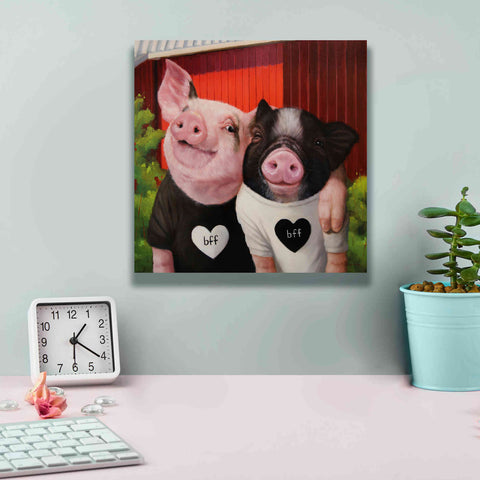 Image of 'BFF' by Lucia Heffernan, Canvas Wall Art,12x12