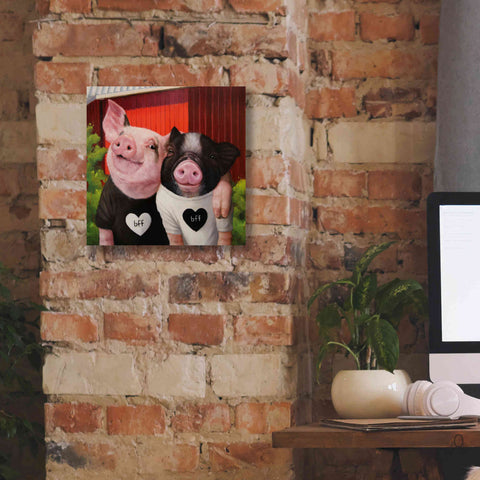 Image of 'BFF' by Lucia Heffernan, Canvas Wall Art,12x12