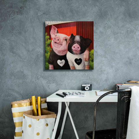 Image of 'BFF' by Lucia Heffernan, Canvas Wall Art,18x18
