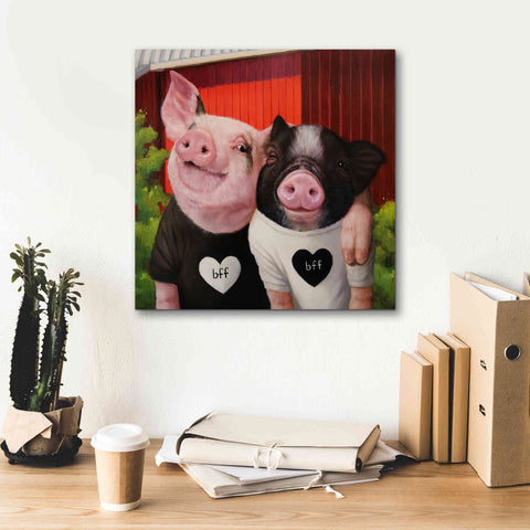 Image of 'BFF' by Lucia Heffernan, Canvas Wall Art,18x18