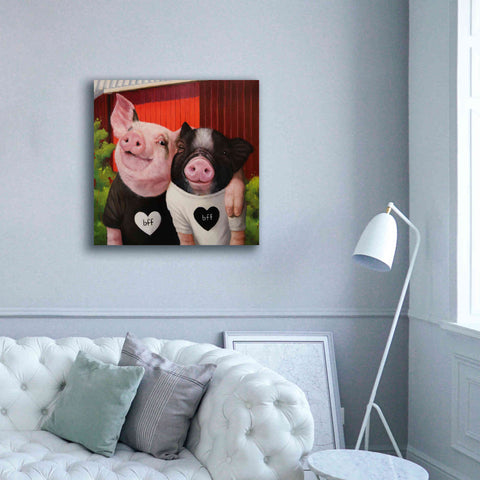 Image of 'BFF' by Lucia Heffernan, Canvas Wall Art,37x37