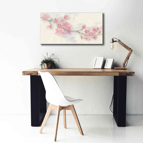Image of 'Cherry Blossom II' by Chris Paschke, Canvas Wall Art,40 x 20