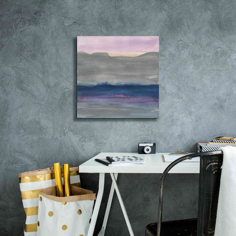 Image of 'Grey Hills II' by Chris Paschke, Canvas Wall Art,18 x 18