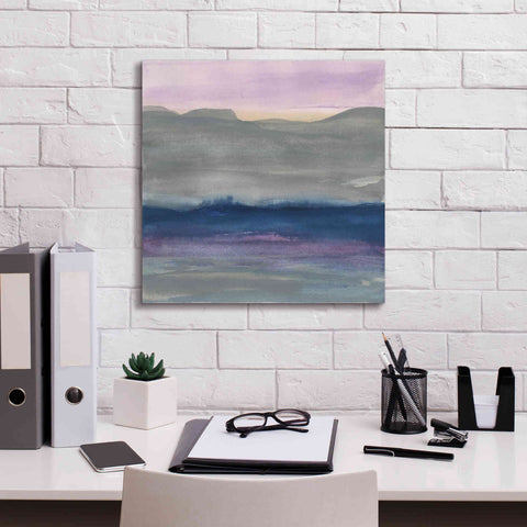 Image of 'Grey Hills II' by Chris Paschke, Canvas Wall Art,18 x 18