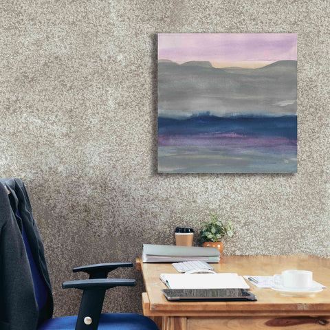 Image of 'Grey Hills II' by Chris Paschke, Canvas Wall Art,26 x 26