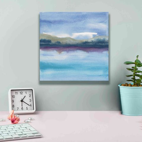 Image of 'Violet Reflection I' by Chris Paschke, Canvas Wall Art,12 x 12