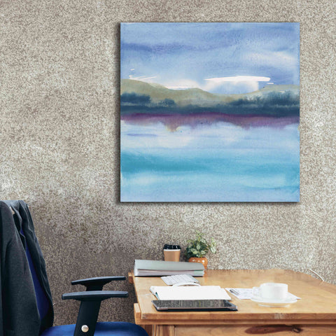 Image of 'Violet Reflection I' by Chris Paschke, Canvas Wall Art,37 x 37