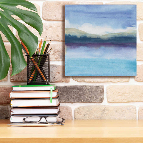 Image of 'Violet Reflection II' by Chris Paschke, Canvas Wall Art,12 x 12