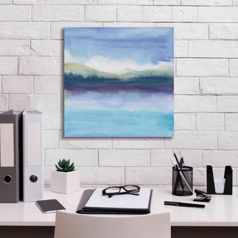 Image of 'Violet Reflection II' by Chris Paschke, Canvas Wall Art,18 x 18