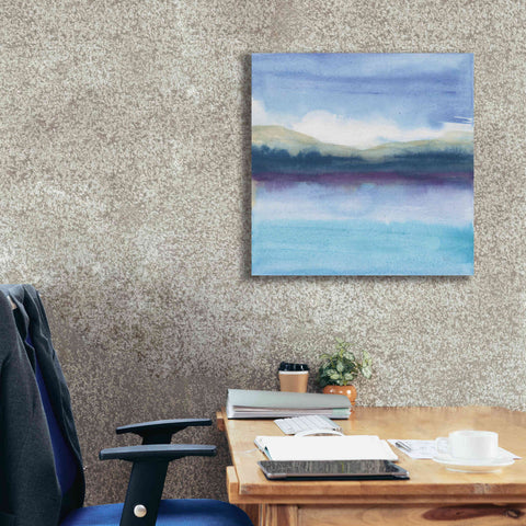 Image of 'Violet Reflection II' by Chris Paschke, Canvas Wall Art,26 x 26