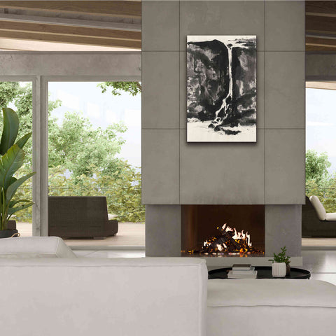 Image of 'Sumi Waterfall View II' by Chris Paschke, Canvas Wall Art,26 x 40