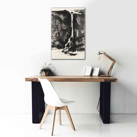 Image of 'Sumi Waterfall View II' by Chris Paschke, Canvas Wall Art,26 x 40