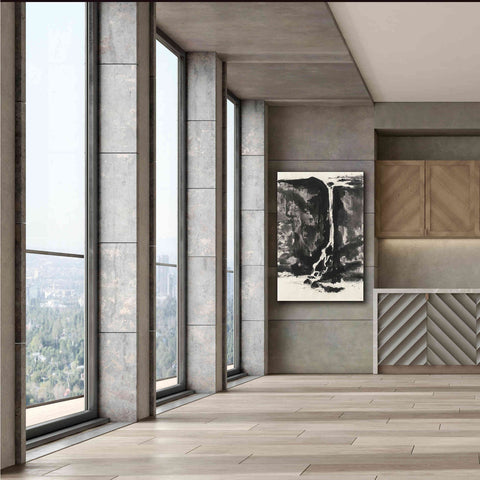 Image of 'Sumi Waterfall View II' by Chris Paschke, Canvas Wall Art,40 x 60