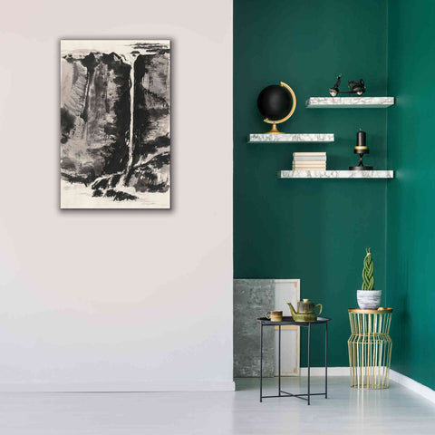 Image of 'Sumi Waterfall View III' by Chris Paschke, Canvas Wall Art,26 x 40