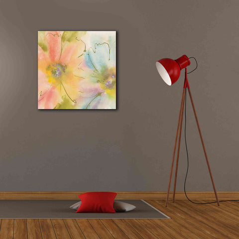 Image of 'Rainbow Cosmos I' by Chris Paschke, Canvas Wall Art,26 x 26